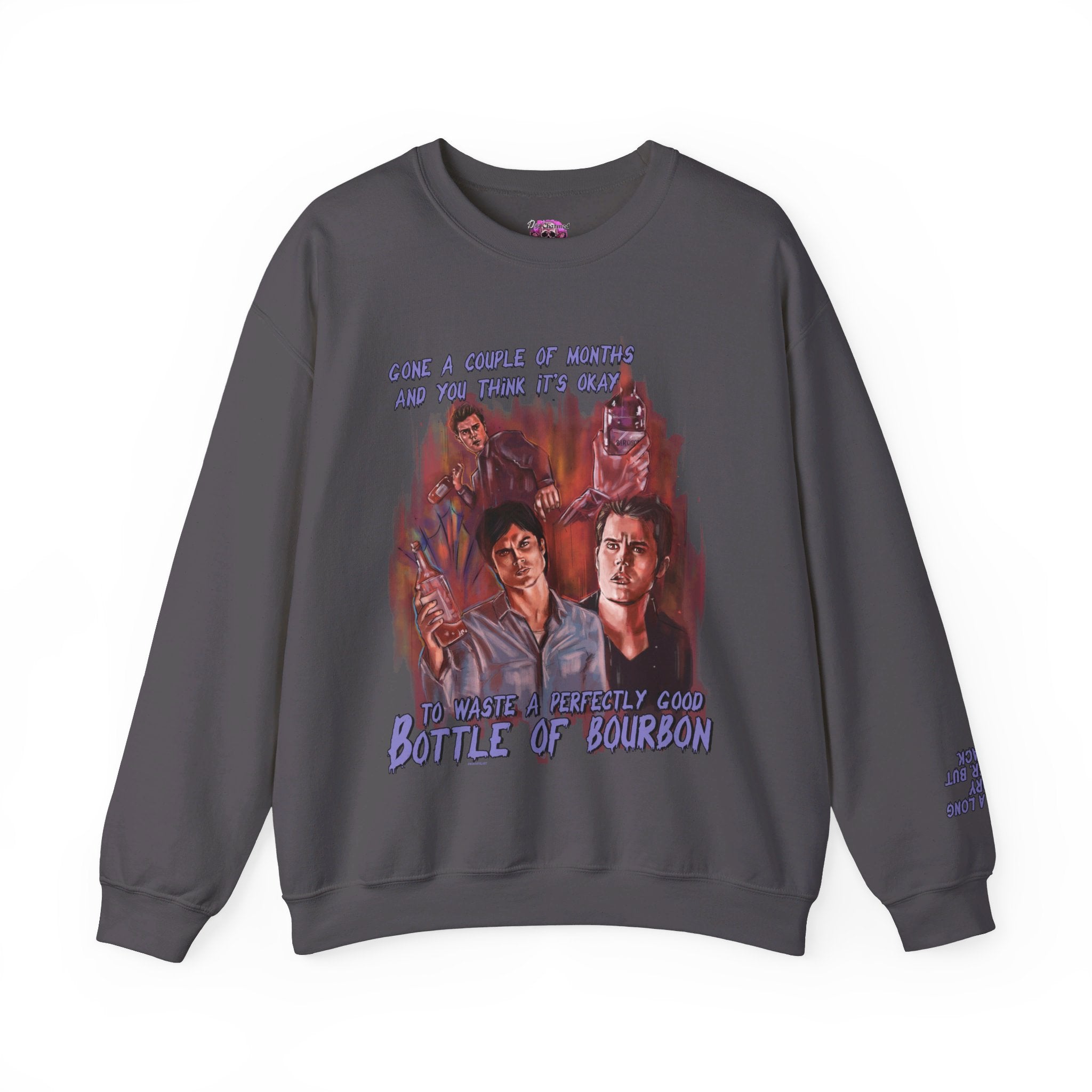 Damon Returns Crewneck Sweatshirt - Comfortable & Stylish Men's Pullover for Casual Wear, Street Fashion & Everyday Outfits