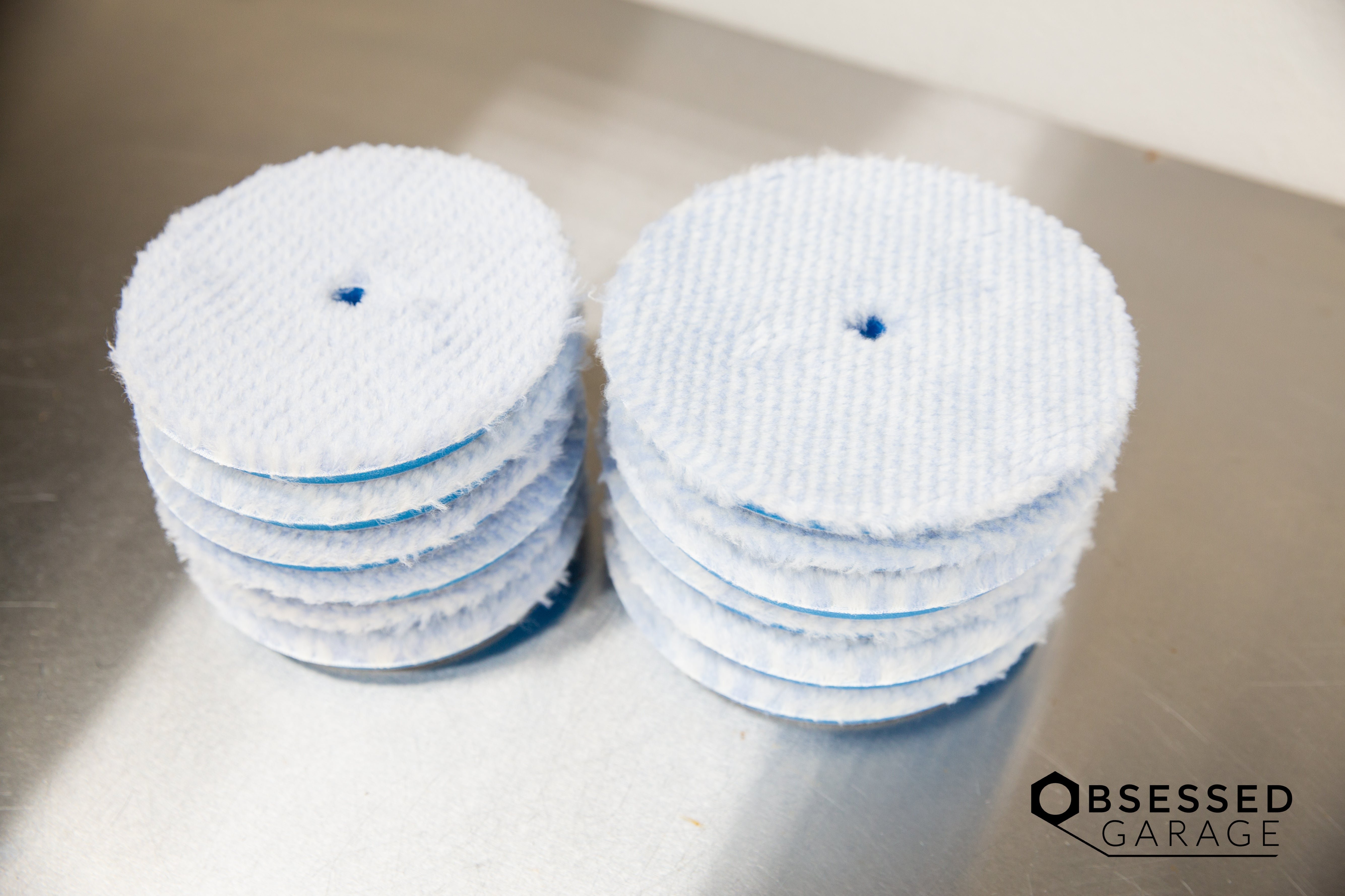 RUPES Wool Polishing Pads for Car Detailing - Professional Auto Buffing & Polishing Kit for Paint Correction & Scratch Removal - Perfect for DIY Enthusiasts & Professional Detailers