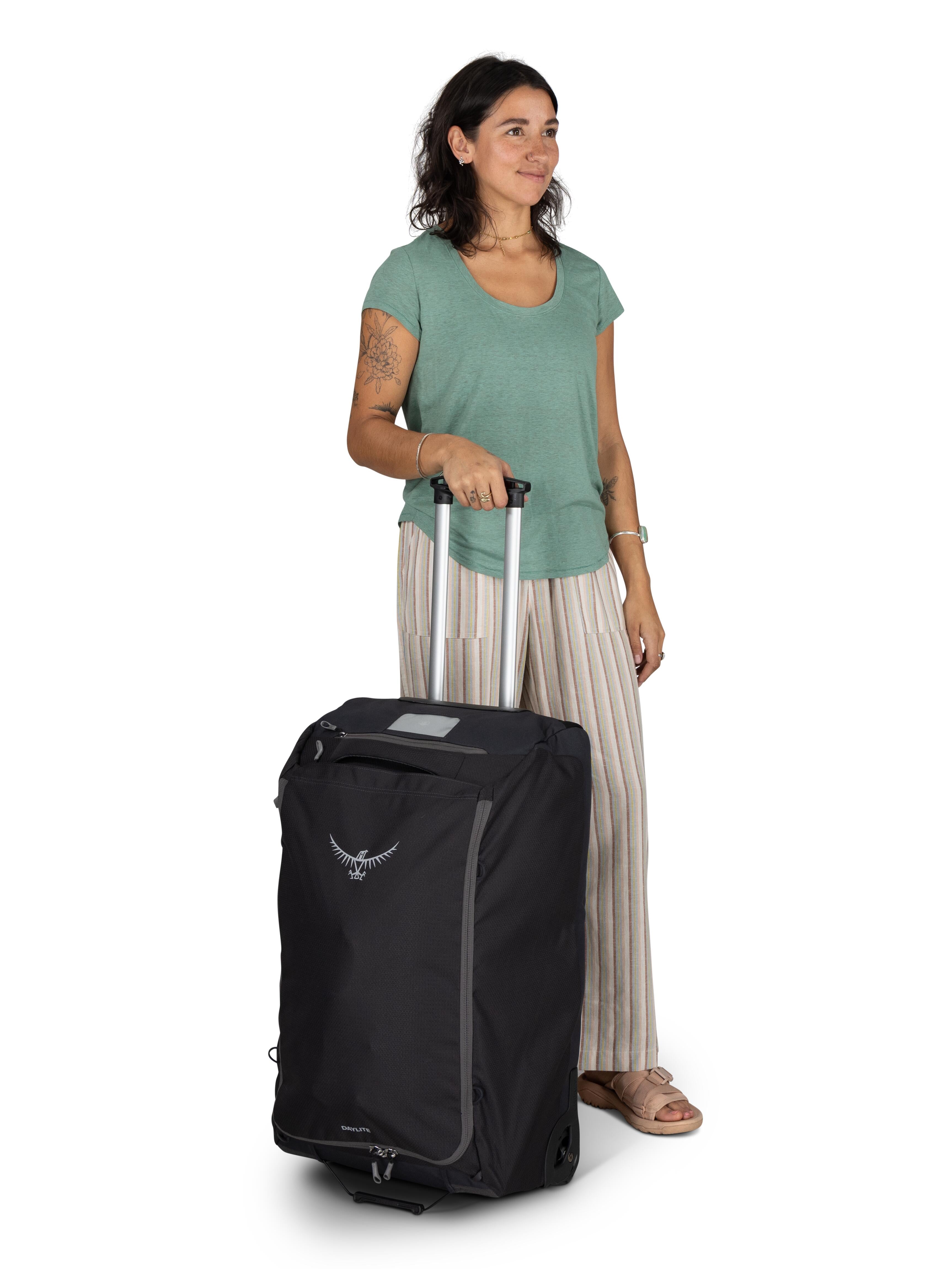 Osprey Wheeled Duffel 85 - Large Travel Duffel Bag with Wheels for Airplane, Camping & Adventure Gear - Durable Rolling Luggage for Men & Women