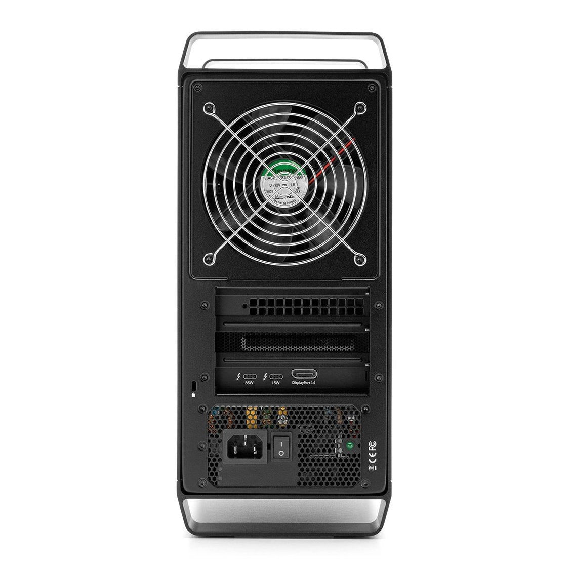 144TB ThunderBay Flex 8 Thunderbolt 3 Storage Solution - 1x4TB U.2 NVMe SSD + 7x20TB HDD for High-Speed Data Backup, Video Editing & Server Storage