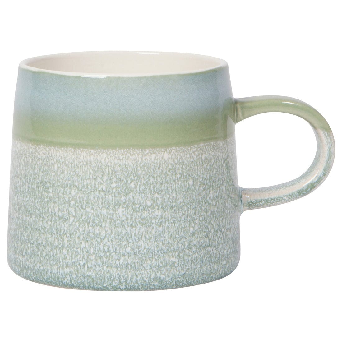 Now Designs Mineral Sage Reactive Glaze Ceramic Mug 14oz - Perfect for Coffee, Tea & Hot Drinks at Home or Office