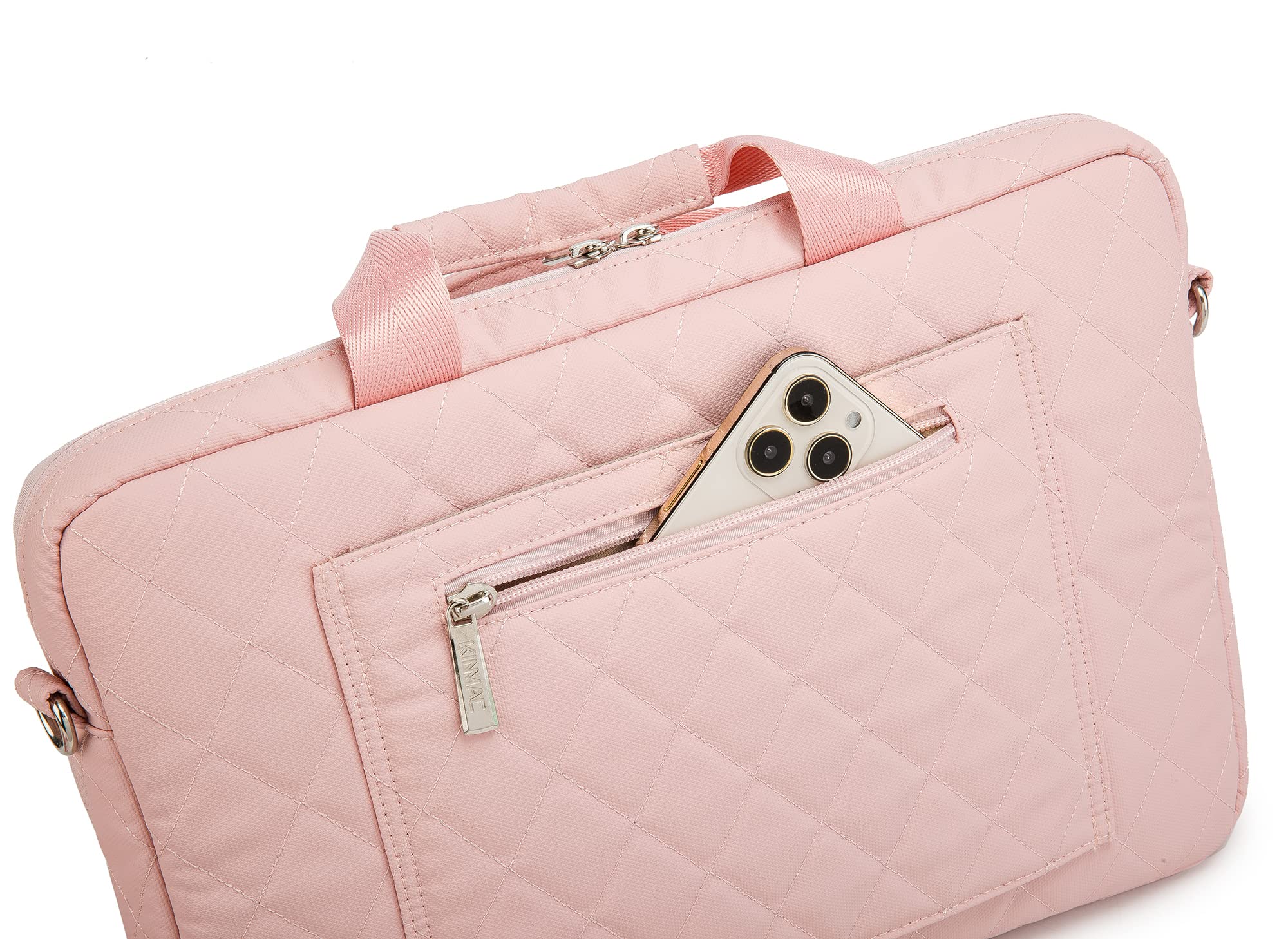 360° Padded Laptop Shoulder Bag for MacBook Pro 16/15 inch & 15.6