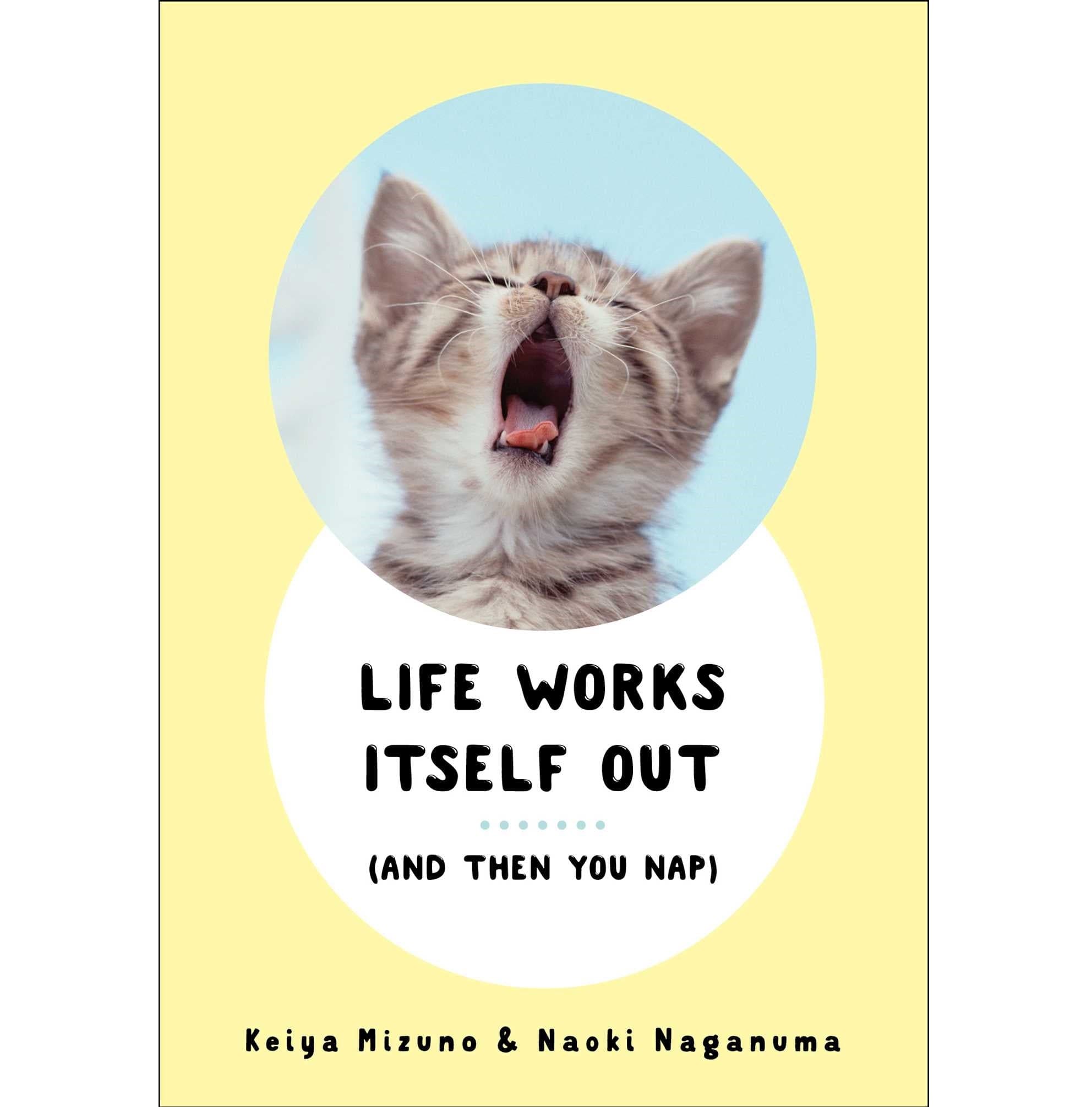 Life Works Itself Out - Inspirational Wall Art Decor for Home, Office & Gifts | Motivational Quote Print for Living Room, Bedroom & Workspace