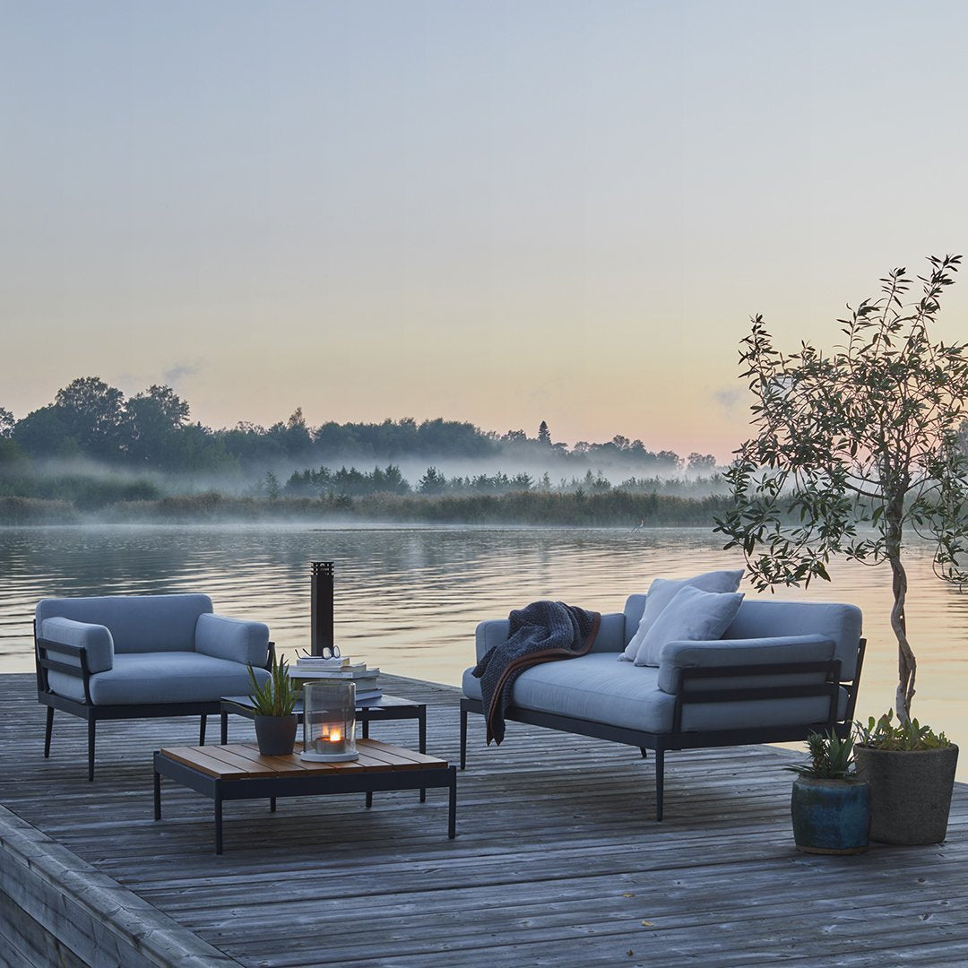 Susanne Gronlund Anholt Sofa by Skargaarden – Modern Outdoor Lounge Furniture for Patio, Garden, and Poolside Relaxation