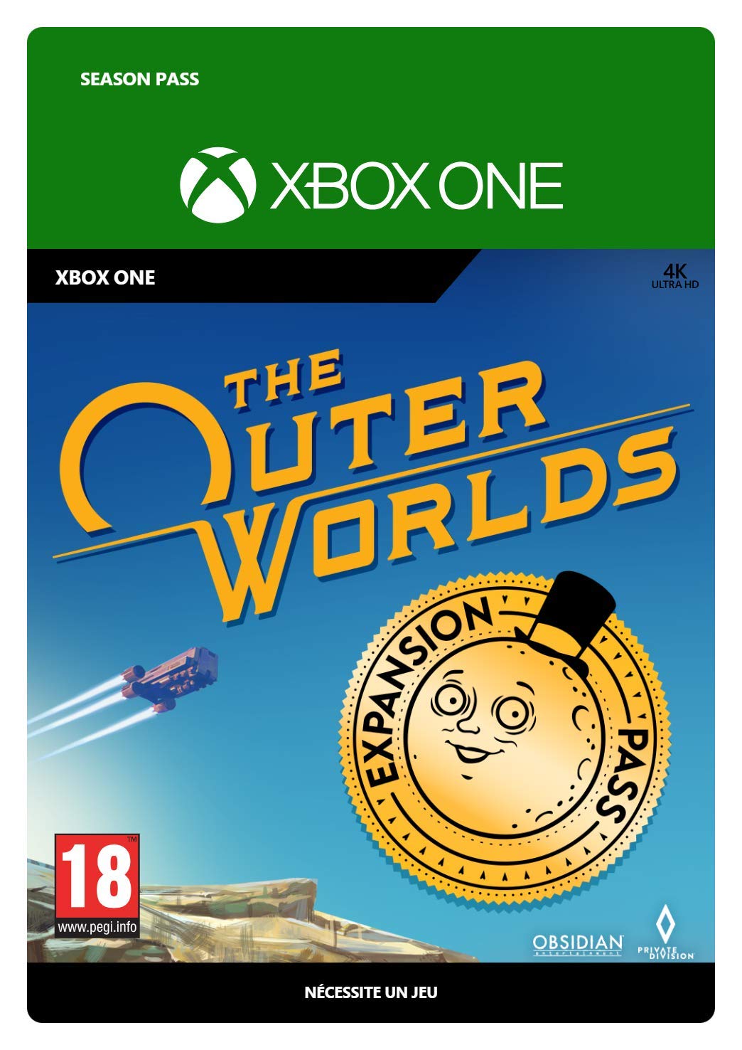 The Outer Worlds Expansion Pass - Digital Download Code for Xbox One | Epic Sci-Fi RPG Adventure | Perfect for Space Exploration & Story-Driven Gamers