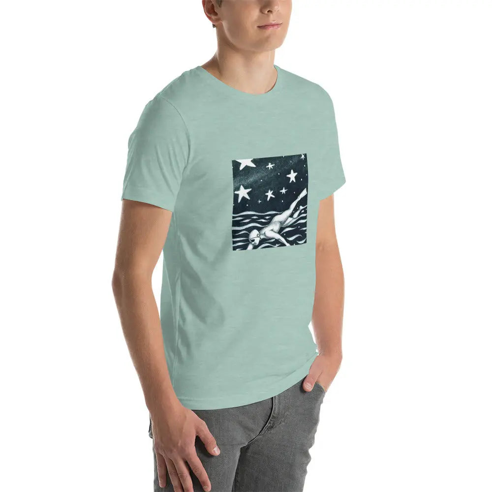 Swimcore Unisex T-Shirt - Stylish & Comfortable Swimwear for Men & Women | Perfect for Pool, Beach & Summer Activities