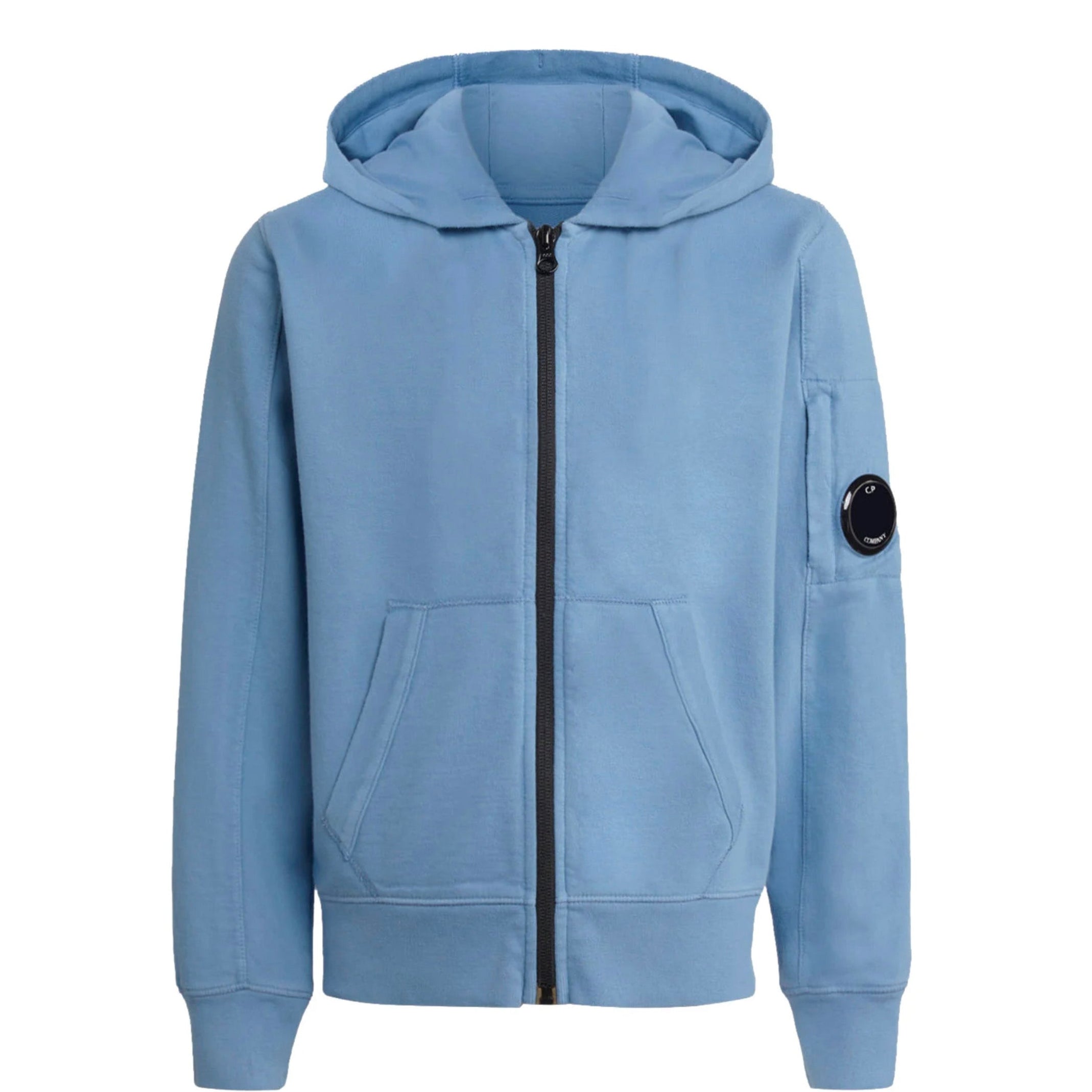 Kids CP Company Lens Zipped Hoodie - Stylish & Comfortable Jacket for Boys & Girls | Perfect for School, Outdoor Play & Casual Wear