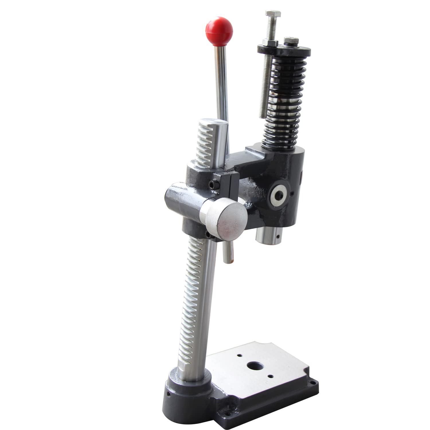 KAKA INDUSTRIAL AP-2S 2 Ton Arbor Press - Adjustable Height Hand Punch Press Machine for Jewelry Making, Leather Crafting, Metal Stamping & DIY Projects - Perfect for Punching Holes in Leather, Metal Sheets & Jewelry Components