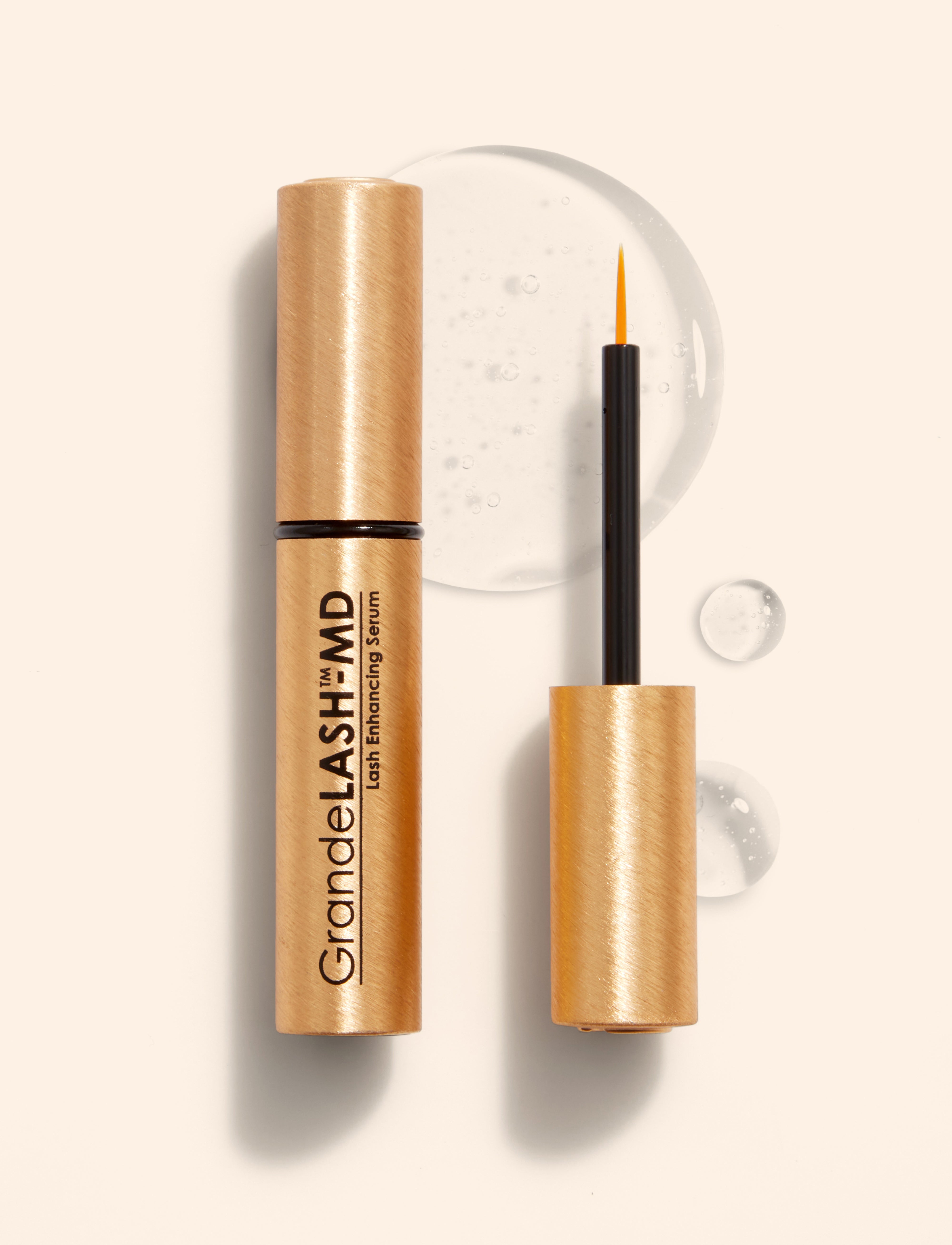 GrandeLASH MD Travel Size Eyelash Enhancing Serum - Grow Longer, Thicker Lashes for Everyday Beauty & Special Occasions