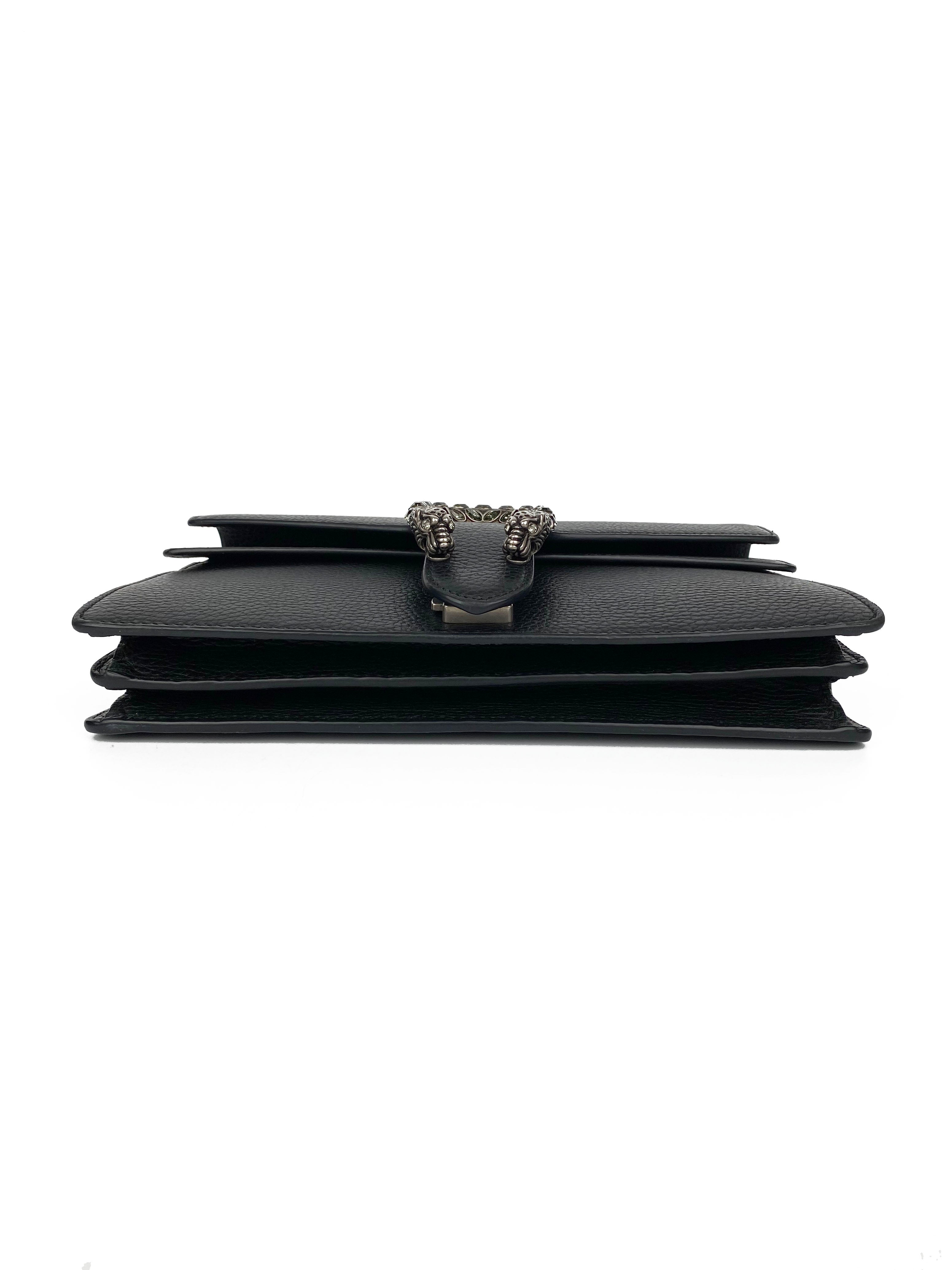 Gucci Small Black Dionysus Bag - Luxury Shoulder Bag for Women, Perfect for Parties, Dates & Evening Events