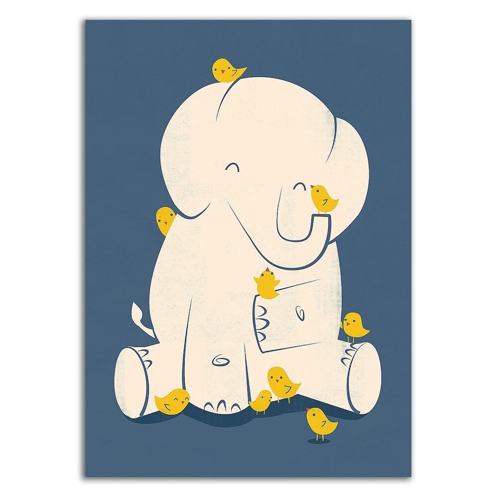 Big Mama by Jay Fleck - Premium Canvas Wall Art Print - Ready to Hang - Perfect for Living Room, Bedroom & Office Decor