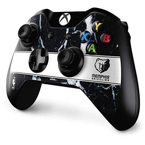 Official NBA Memphis Grizzlies Marble Design Gaming Skin Decal for Xbox One Controller - Custom Protective Cover for Gamers - Perfect for Gaming Sessions, Tournaments & Collectors