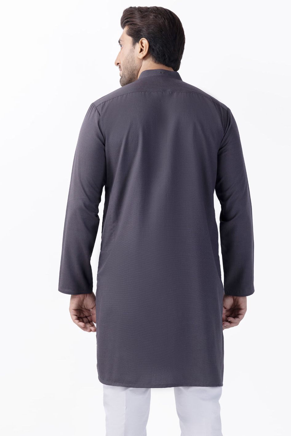 Stylish Blended Grey Kurta for Men & Women | Comfortable Cotton Ethnic Wear | Perfect for Festivals, Weddings & Casual Outings