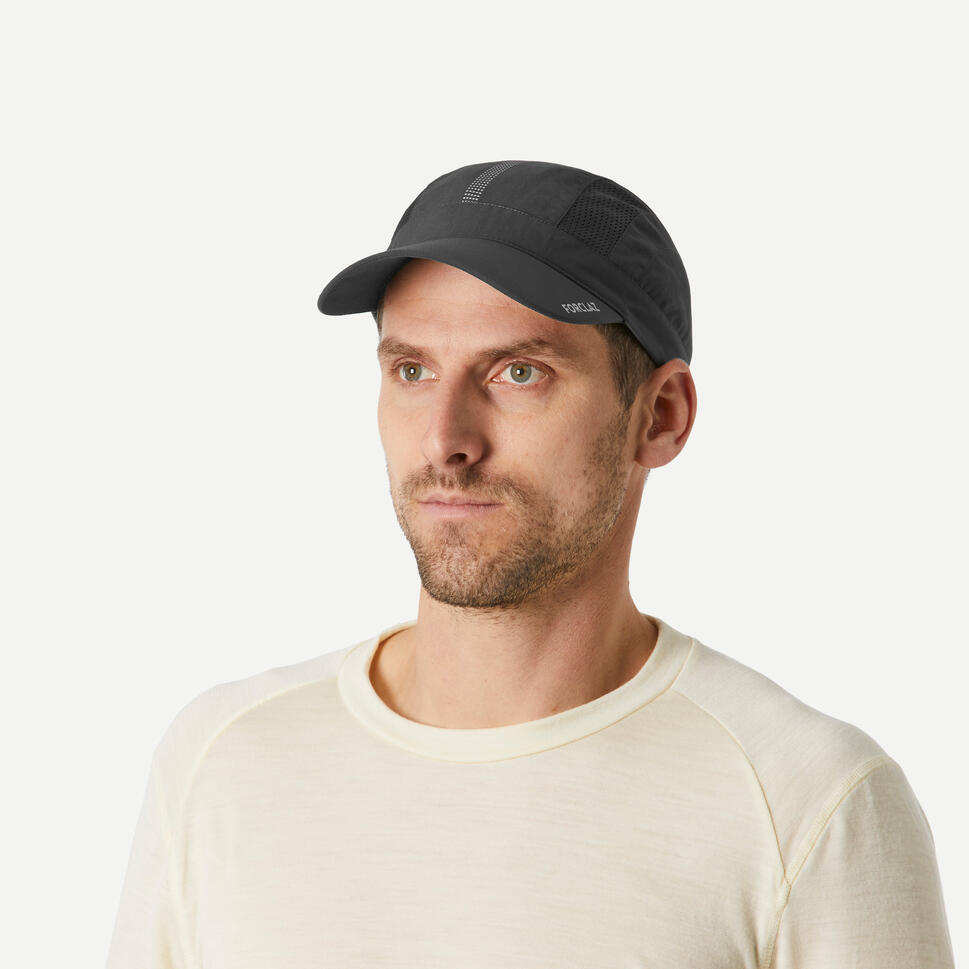 Forclaz MT500 Ventilated Hiking Cap - Lightweight Breathable Sun Hat for Outdoor Adventures, Trekking & Travel