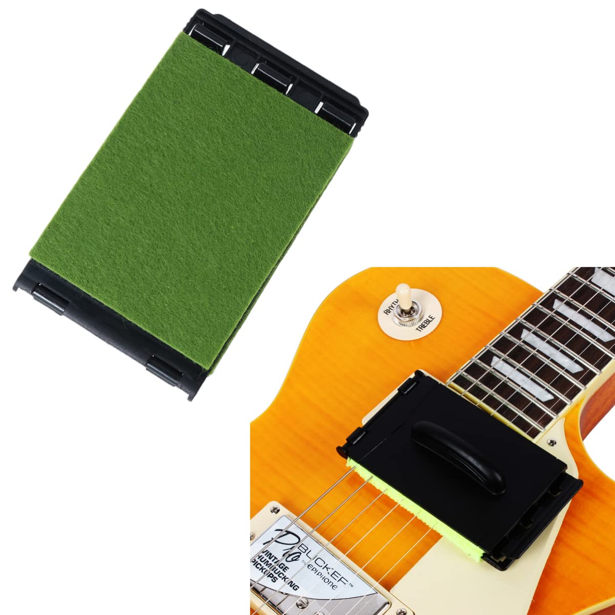 Milisten 2-Pack Guitar Fretboard Cleaner & String Maintenance Tool Kit - Essential for Guitar Care, Cleaning & Protecting Fretboard & Strings