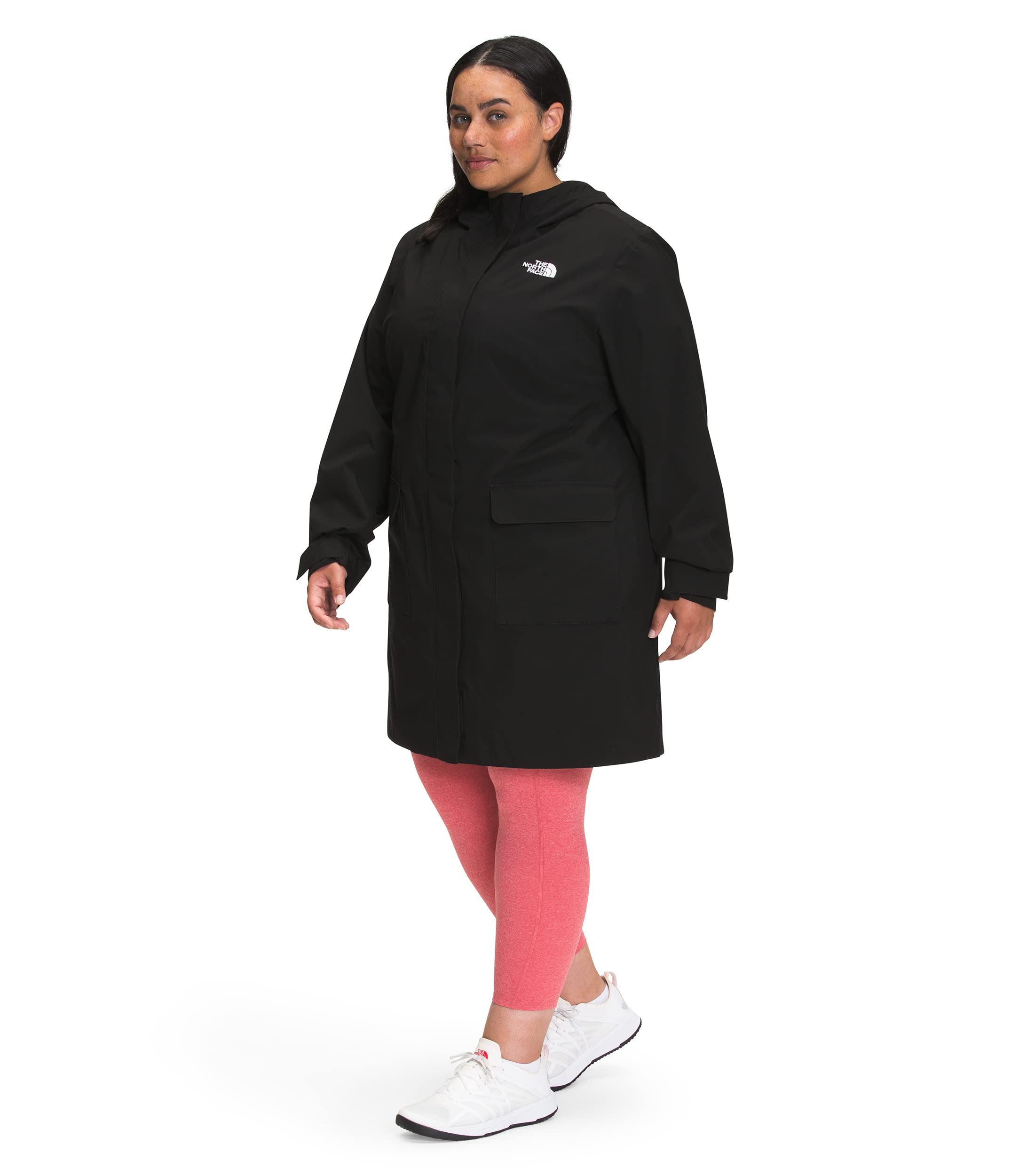 The North Face City Breeze Rain Parka II - Waterproof Windproof Lightweight Jacket for Men & Women | Perfect for Urban Commuting, Hiking & Outdoor Adventures