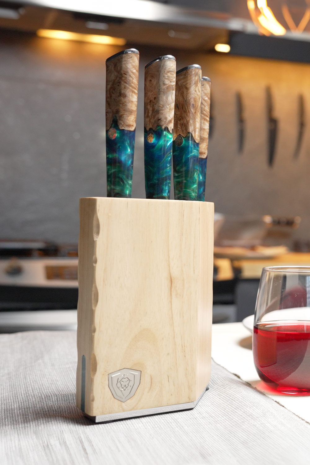 Dalstrong Valhalla Series 5-Piece Steak Knife Set - Ultra Sharp High Carbon Steel Blades for Perfect Steak Cutting - Ideal for Home Dining, BBQ Parties & Gourmet Cooking