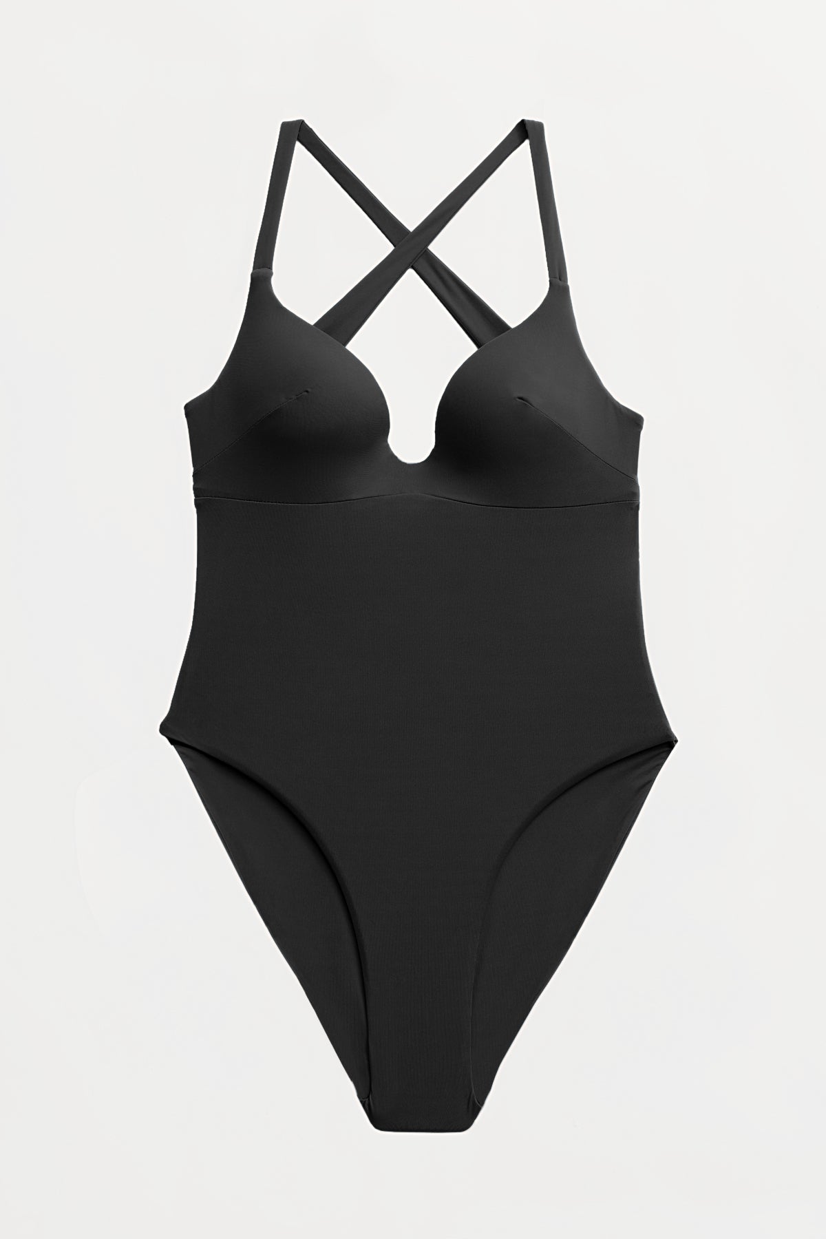 DAX One Piece Full Coverage Swimsuit - Black - Perfect for Beach, Pool & Summer Vacations