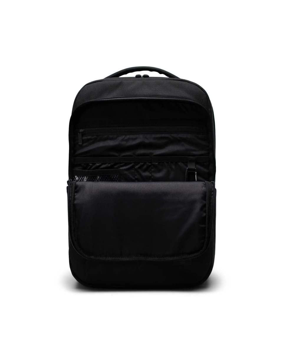 Herschel Kaslo Daypack Tech Backpack - Black | Stylish Laptop Backpack for Work, School & Travel | Durable & Water-Resistant Design