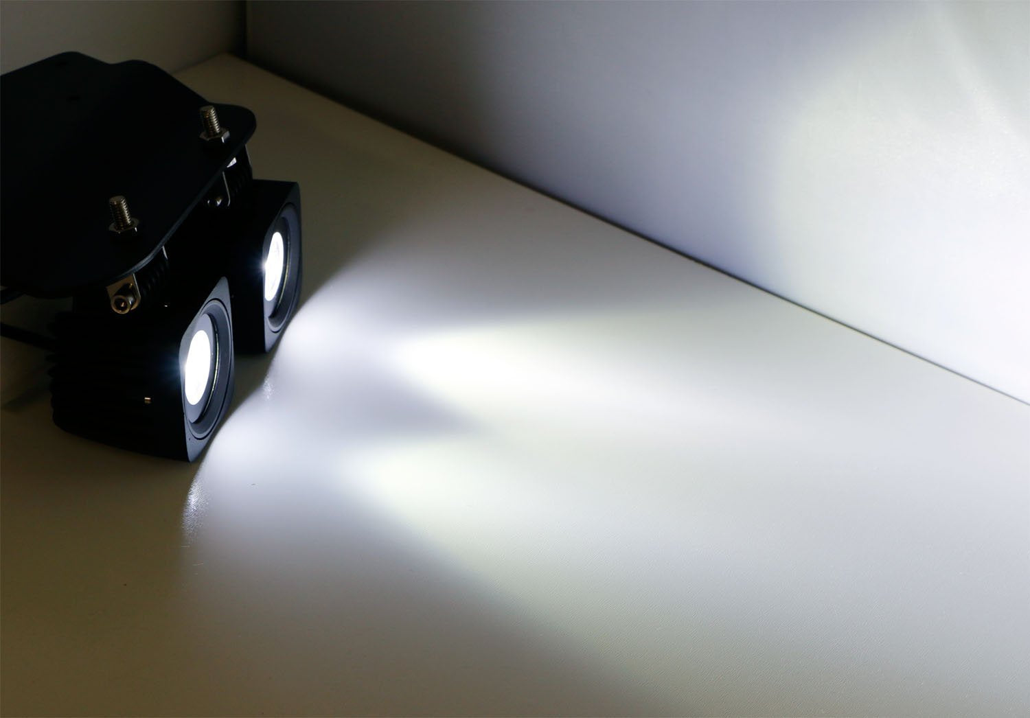 40W CREE LED Fog Lights with Bumper Mounting Bracket & Wiring Kit - Compatible with 2010-2014 Ford Raptor | Off-Road Lighting, Night Driving, Heavy Duty Fog Lamps for Trucks & SUVs