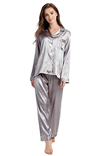 Gray With White Piping