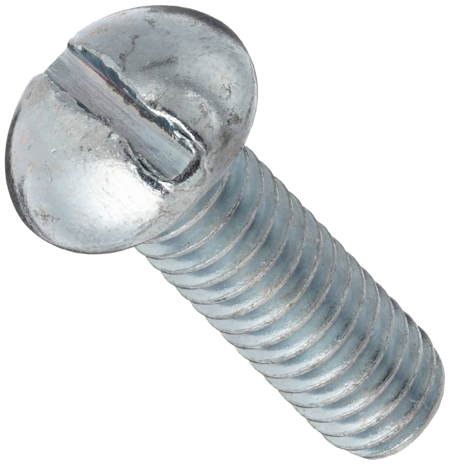 #8-32 UNC Steel Machine Screws, Zinc Plated, 2-1/4