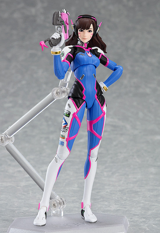 Figma #408 D.Va Overwatch Action Figure - Collectible Anime Model for Gamers & Fans | Perfect for Display, Cosplay & Gift Giving