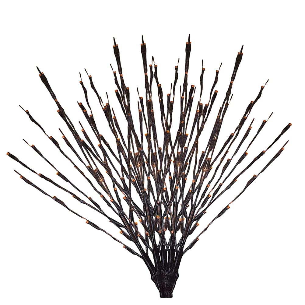 PartyKindom 1pc Realistic LED Branch Lamp - Warm White Decorative Lighting for Bedroom, Living Room & Wall Decor | Perfect for Cozy Home Ambiance & Romantic Atmosphere