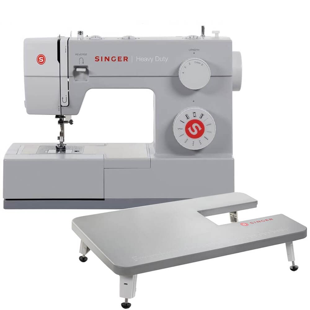 Singer 4411EXTBUND Heavy Duty Sewing Machine with Extension Table - Perfect for Quilting, Upholstery & Denim Sewing Projects