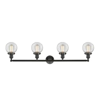 215-BAB-G204-6 Beacon 3-Light Bathroom Vanity Light Fixture in Black Antique Brass - Perfect for Modern Bathroom, Powder Room & Spa Lighting
