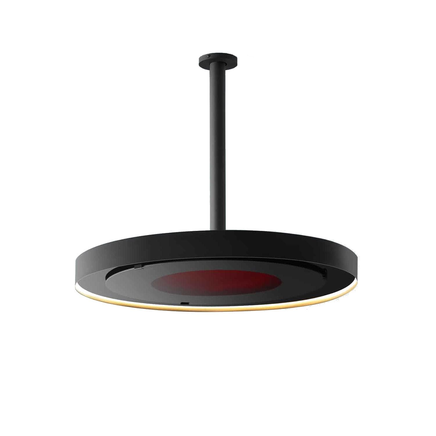 Bromic Heating ECLIPSE ELECTRIC 24-Inch Straight Ceiling Pole - Indoor/Outdoor Patio Heater Mount for Restaurants, Bars, and Backyards