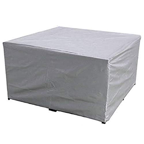 Waterproof Rectangular Outdoor Furniture Cover - Heavy Duty Windproof & Tear-Resistant Patio Furniture Protector for Garden, Yard, Deck (308x138x89cm) - Perfect for Sofas, Chairs, Tables in All Weather Conditions