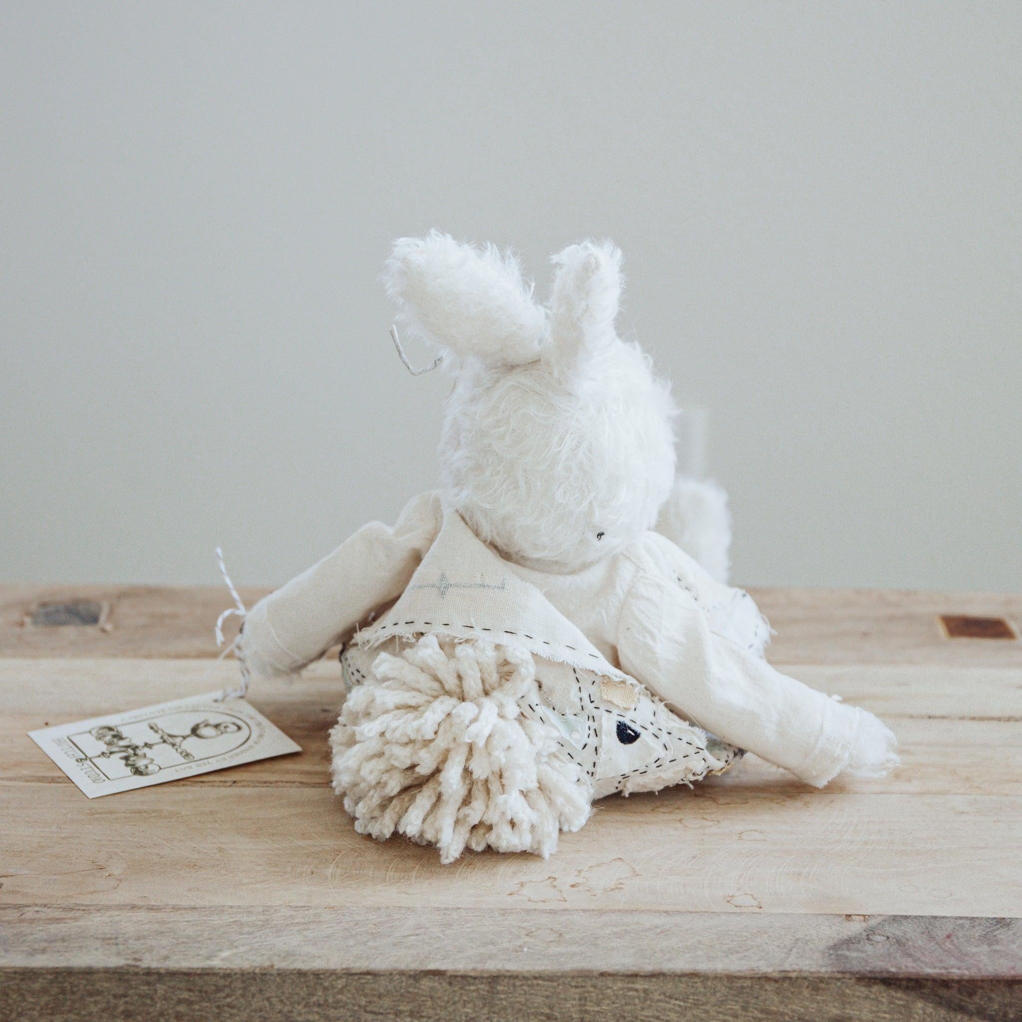 Handmade Jackie Rabbit Figurine - Unique Handcrafted Home Decor for Easter, Spring & Nursery - Perfect Gift for Collectors & Animal Lovers