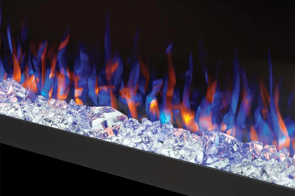 Napoleon Trivista Pictura 60-Inch 3-Sided Wall Mount Electric Fireplace - Modern Heating Solution for Living Room, Bedroom & Office Spaces