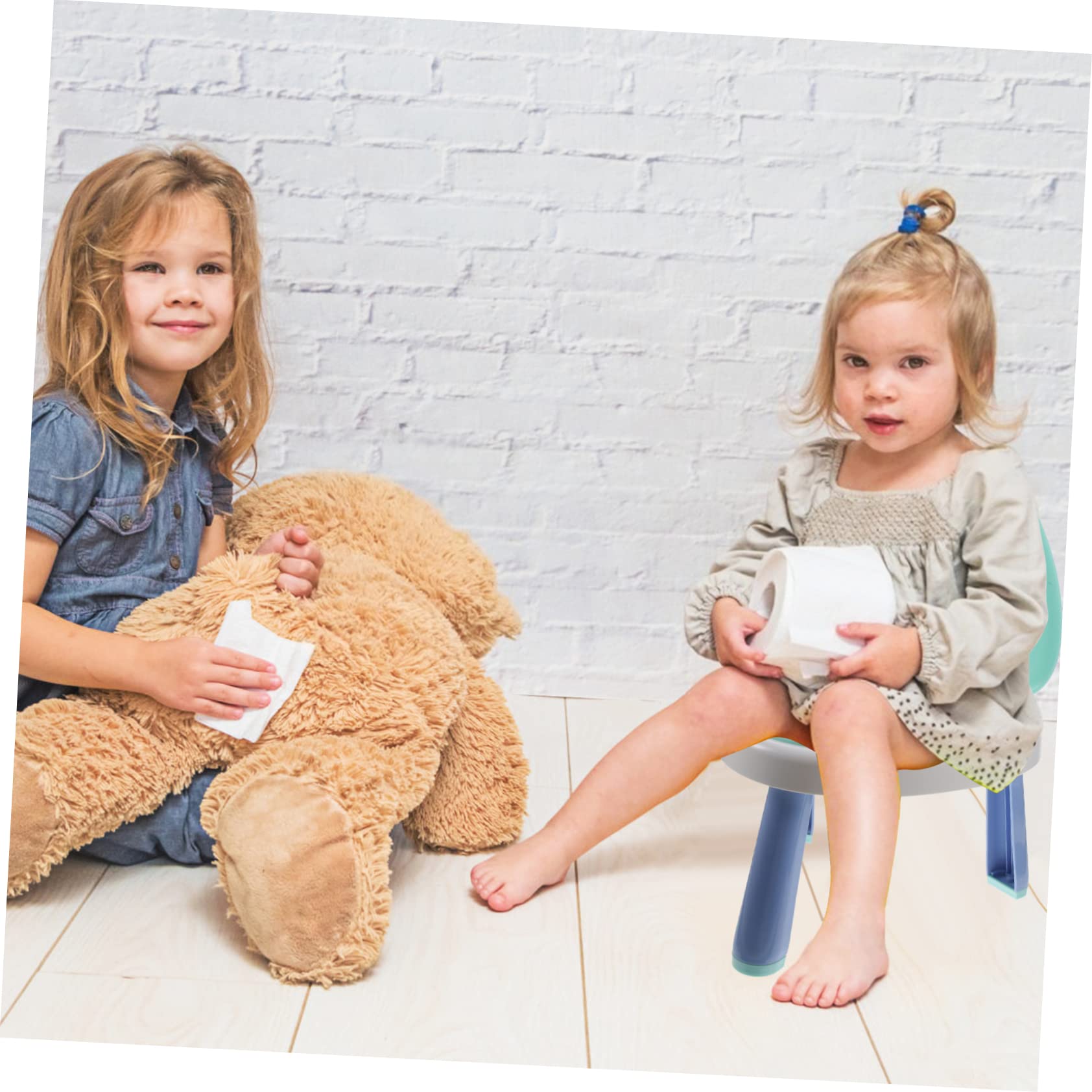 Portable 2-Pack Folding Toilet for Camping & Travel - Kids Training Potty & Adult Emergency Toilet for Outdoor Adventures, Road Trips, and Emergency Preparedness
