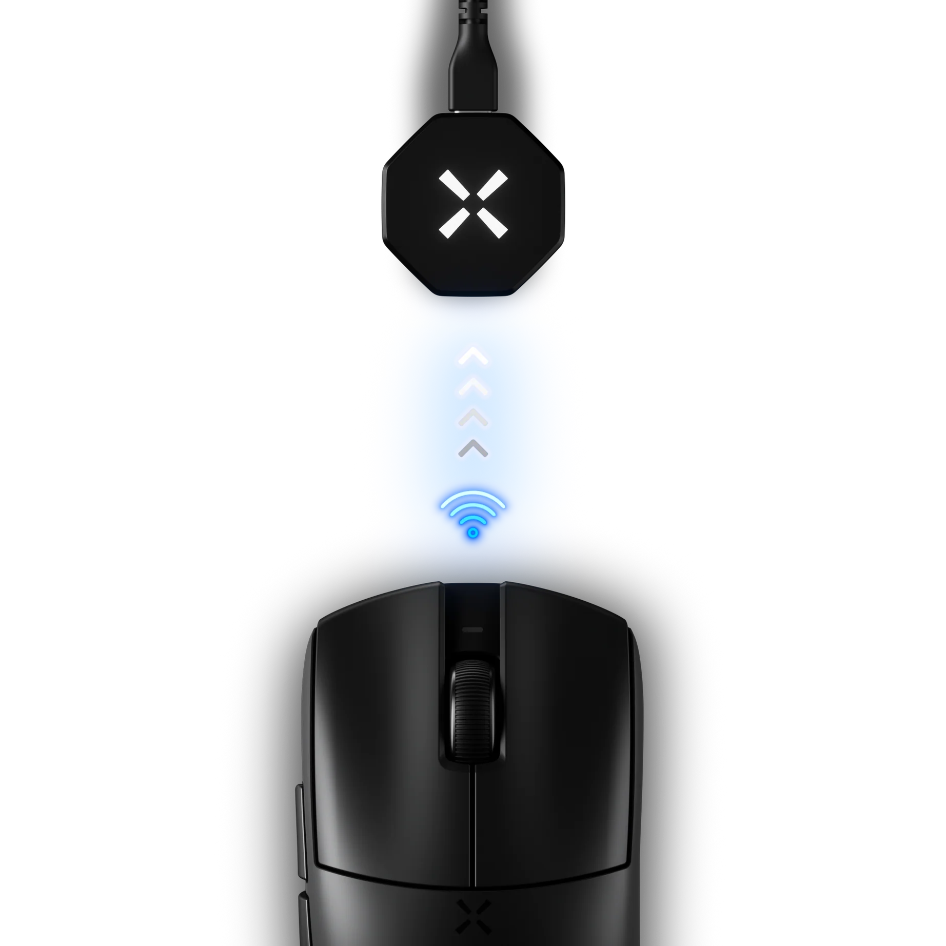 Hitscan Hyperlight 8K Hz Wireless Gaming Receiver Dongle - Ultra-Low Latency for PC, PS5, Xbox - Perfect for Competitive Esports & FPS Gaming