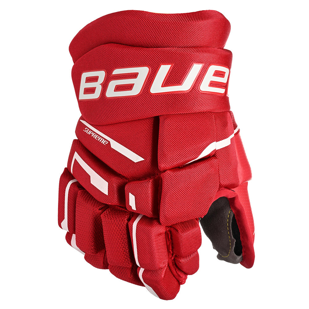 Bauer Supreme M3 Junior Ice Hockey Gloves - Youth Hockey Protective Gear for Practice & Games - Perfect for Ice Rink & Training Sessions