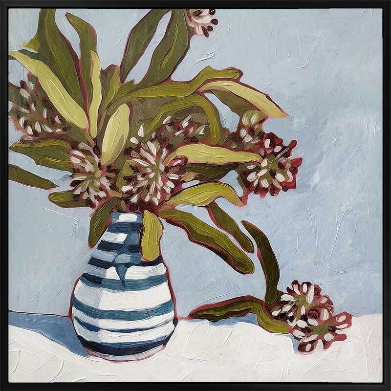 Australian Bouquet III Canvas Art Print - Floral Wall Decor for Living Room, Bedroom & Office | Premium Handmade Painting