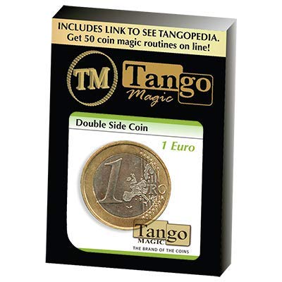 Tango Double Sided Euro Coin Trick - Magic Props for Performances