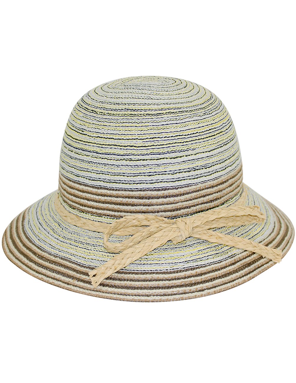 Stylish Dahlia Women's Summer Sun Hat - UPF 50+ Wide Brim Bucket Hat for Beach, Gardening & Outdoor Activities