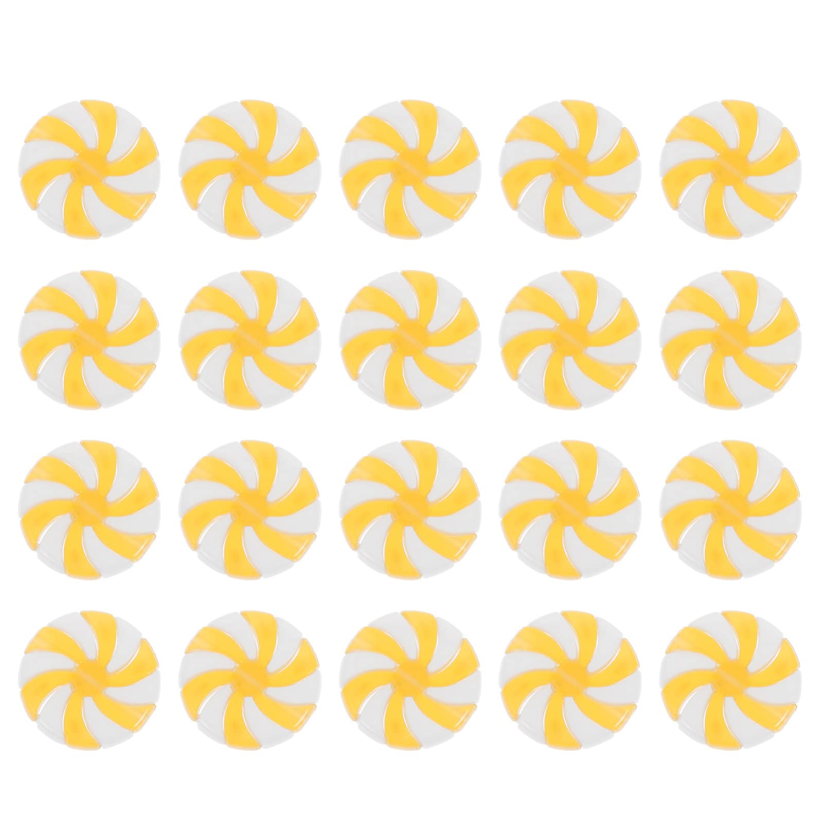 50pcs Christmas Candy Tree Ornaments Set - Round Hanging Yellow Chocolate Decorations for Xmas Tree, Holiday Home & Party Decor | Perfect for Winter Festive Season, Gift Exchange & Family Gatherings