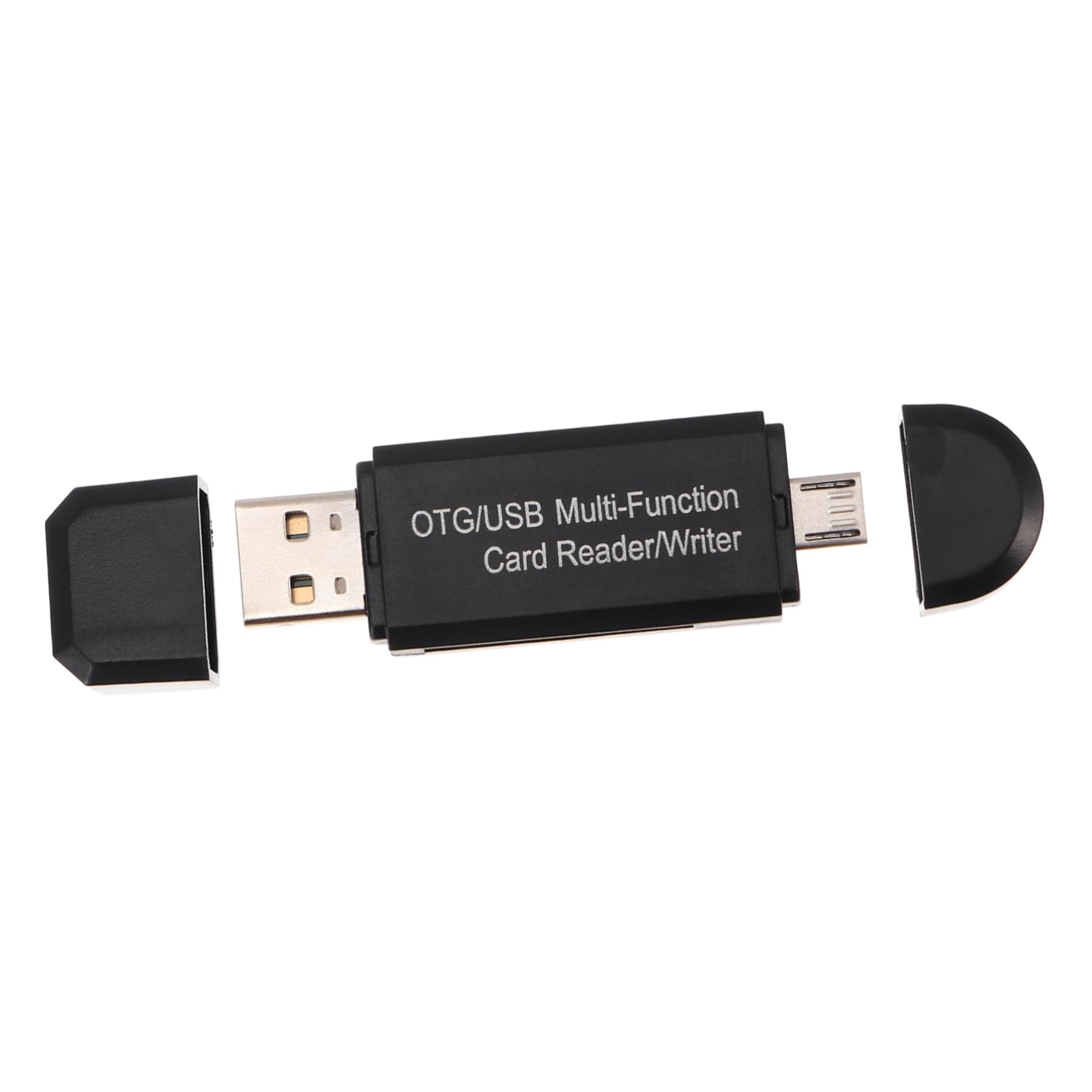 Amosfun 3-in-1 USB C Card Reader - High Speed SD/TF Flash Memory Card Adapter for MacBook, Laptop, Camera, Phone - Compact USB Hub for Photo Transfer, File Backup & Data Storage