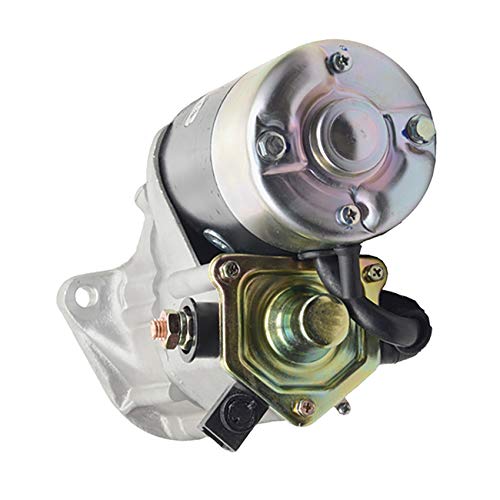 RAREELECTRICAL New 12V 10-Tooth Starter Motor Replacement for Tennant Sweeper 2.7L Diesel Engine (1985-1991 Models) - OEM Part #1280001780 - Perfect for Industrial Cleaning Equipment Maintenance