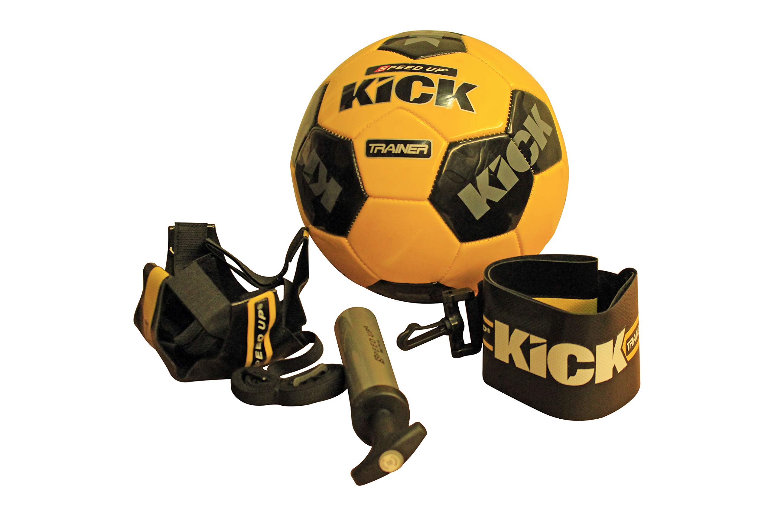 Adjustable Waist Belt Soccer Football Kick Trainer - Solo Practice Aid for Size 3, 4 & 5 Balls - Perfect for Backyard Drills, Team Training & Individual Skill Development