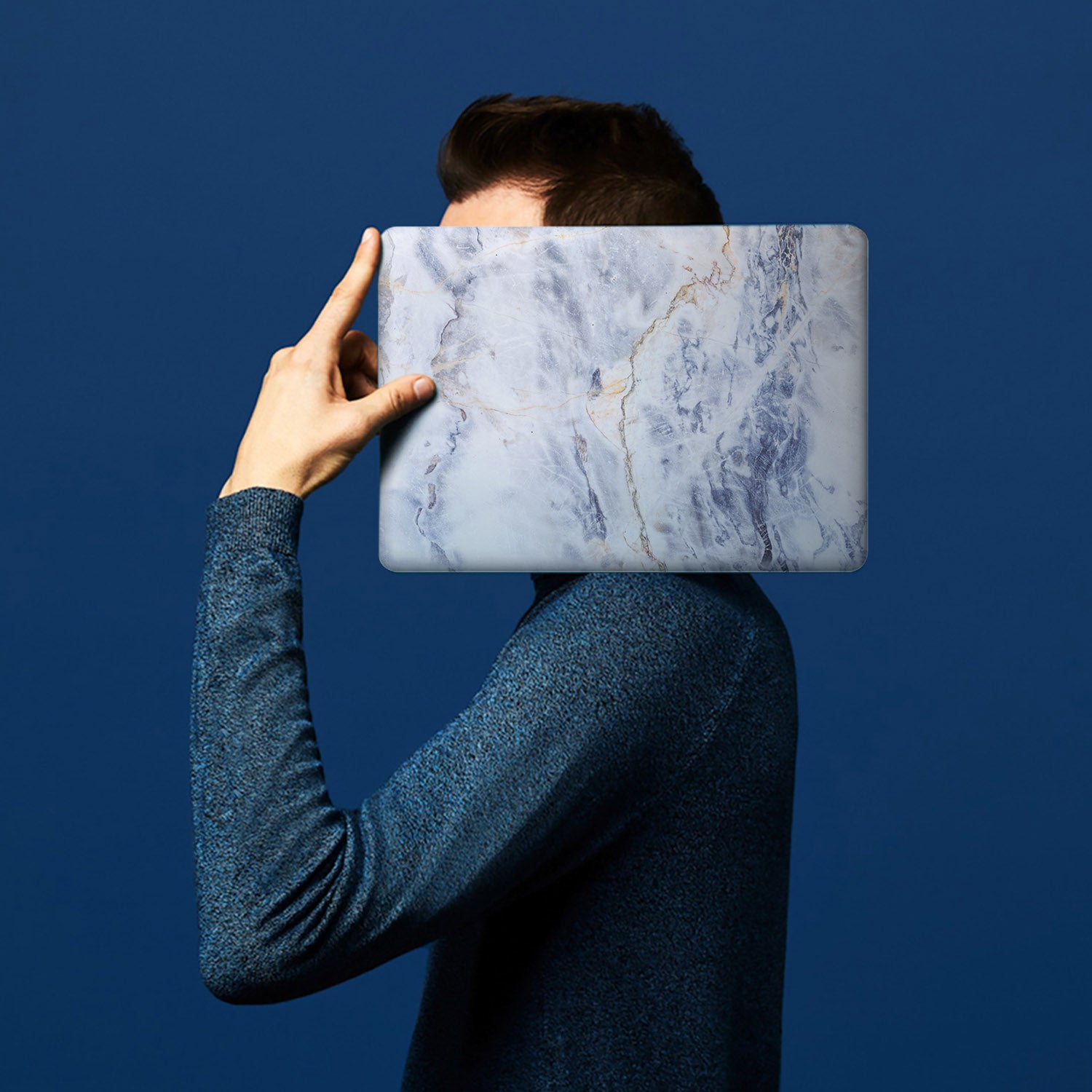 Premium Marble Surface Laptop Case - Slim Protective Cover for Microsoft Surface Laptop (1-5) | Durable Scratch-Resistant Shell with Stylish Marble Design - Perfect for Work, Travel & School