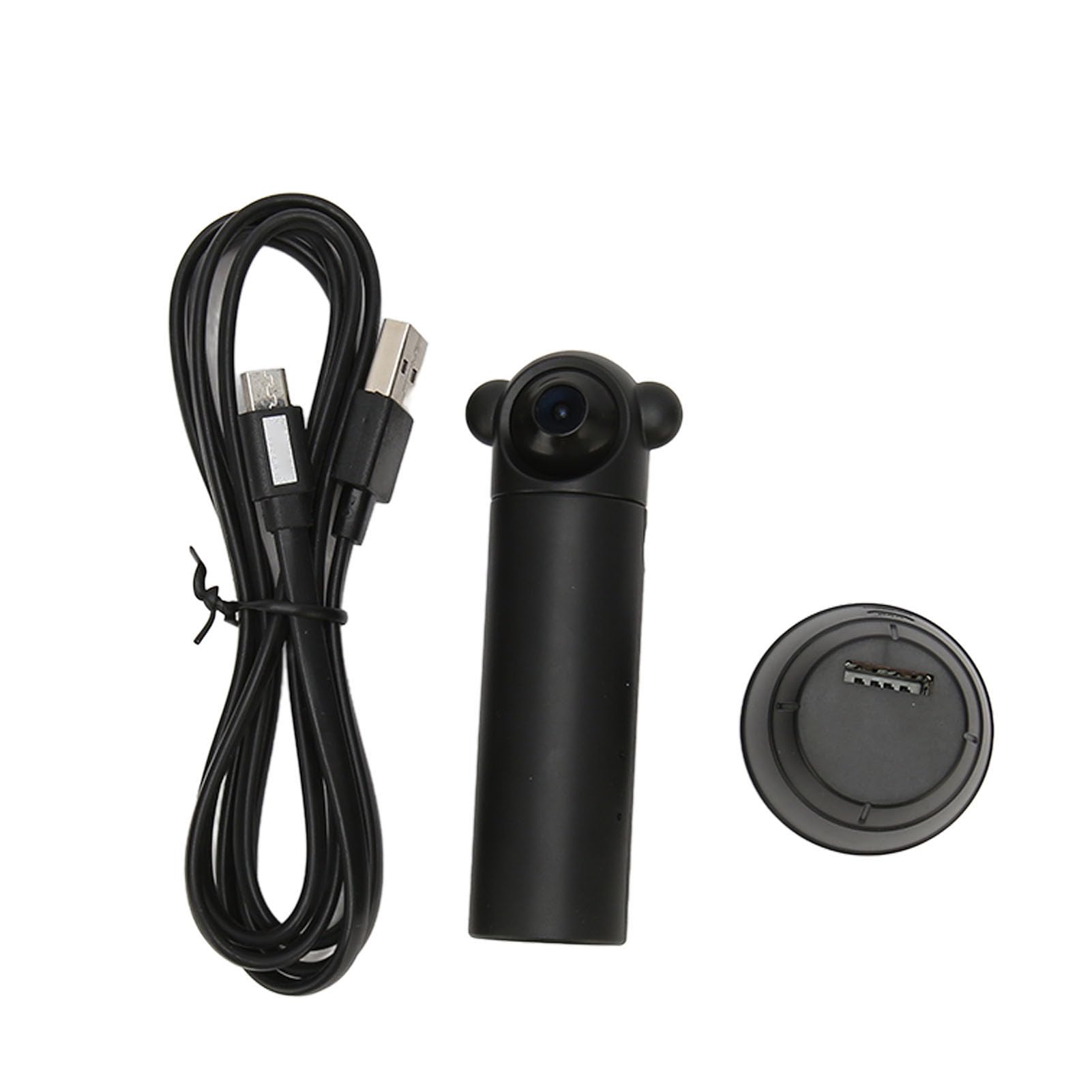 Airshi Mini Wireless Security Camera with Night Vision & 180° Rotation - Small Indoor Home Camera for Baby Monitor, Pet Surveillance & Home Security