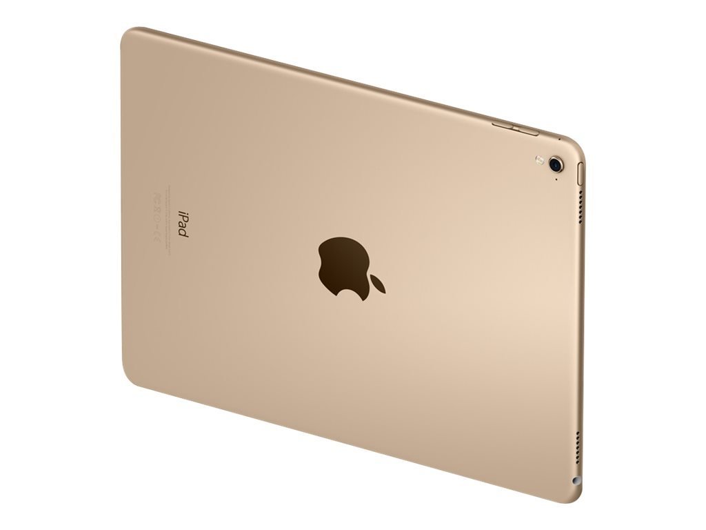 Refurbished Apple iPad Pro 9.7-inch 256GB Gold WiFi + Cellular - Certified Renewed Tablet for Work, School & Entertainment