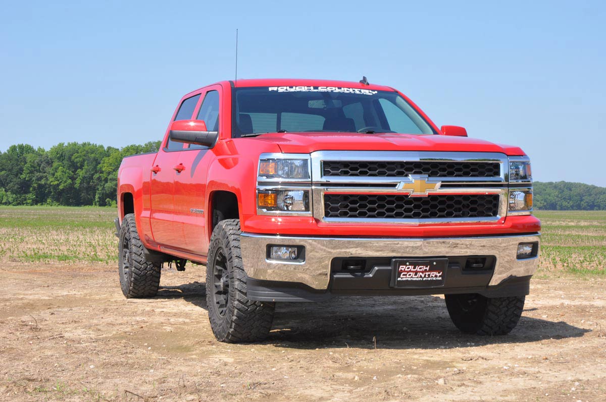 2.5 Inch Lift Kit for Chevy/GMC 1500 2WD/4WD (2007-2018 & Classic) - Vertex 1320V - Off-Road Suspension Upgrade for Enhanced Ground Clearance & Performance