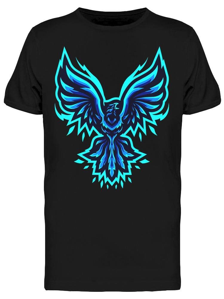 Blue Phoenix Gaming T-Shirt for Men - Comfortable Cotton Tee for Gamers & Casual Wear