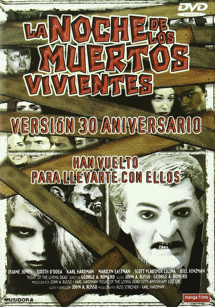 Night of the Living Dead DVD - Classic Zombie Horror Movie | Perfect for Halloween Movie Nights & Horror Film Collections